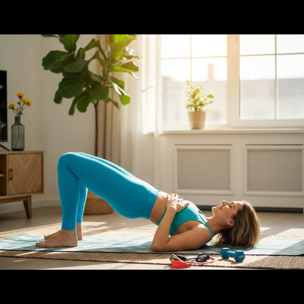 Glute Bridges: Your At-Home Solution for Lower Back Pain Relief