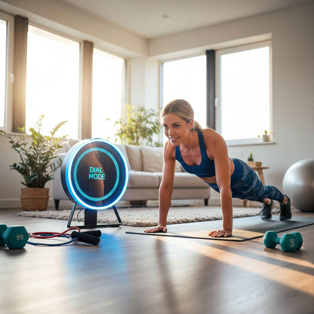 Mastering Workout Consistency with 'Dial Mode' at Home