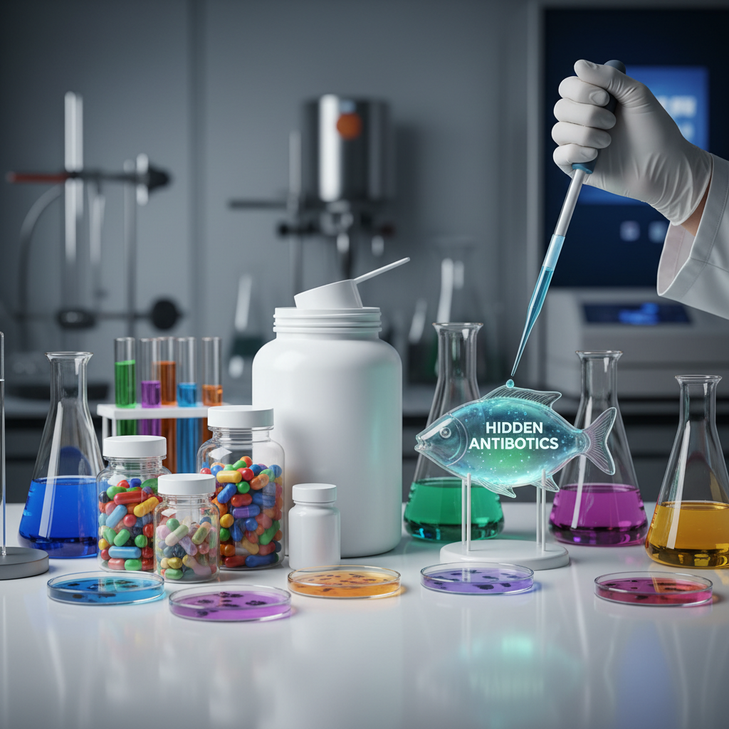 Hidden Antibiotics in Fish: Impact on Athlete Gut & Supplements