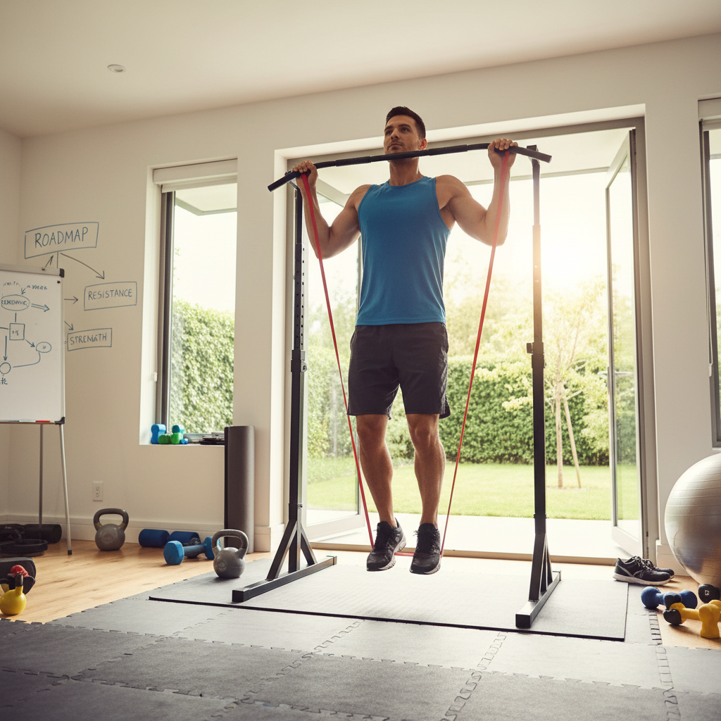 Conquer Pull-Ups: Your Resistance Band Roadmap to Upper Body Strength