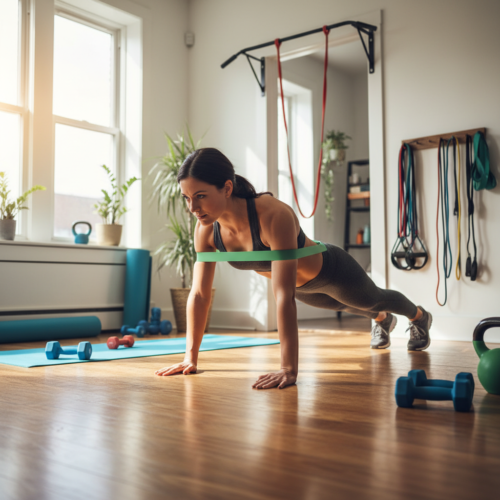 Master Your First Pull-Up: A Resistance Band Guide for Home Training