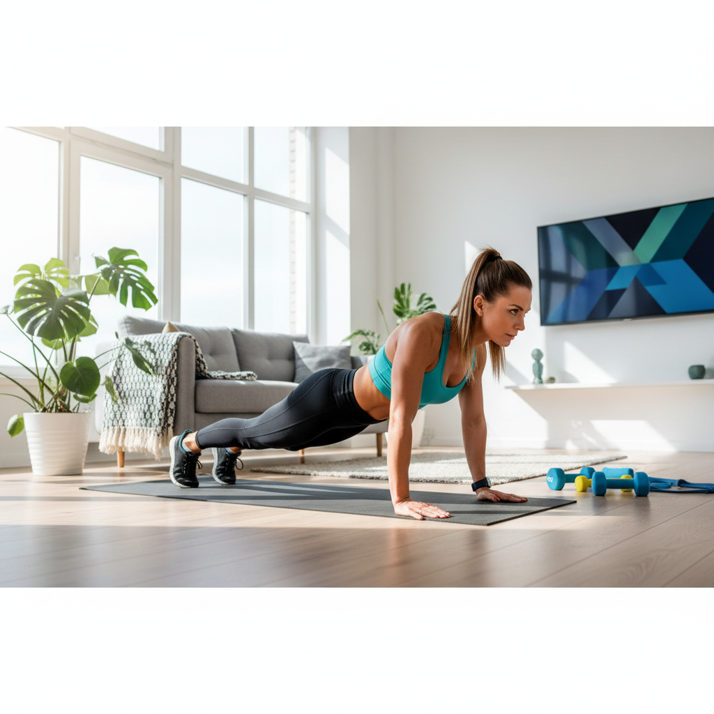 Optimize Home Workouts: The 50/50 Rule for Smart Adaptation