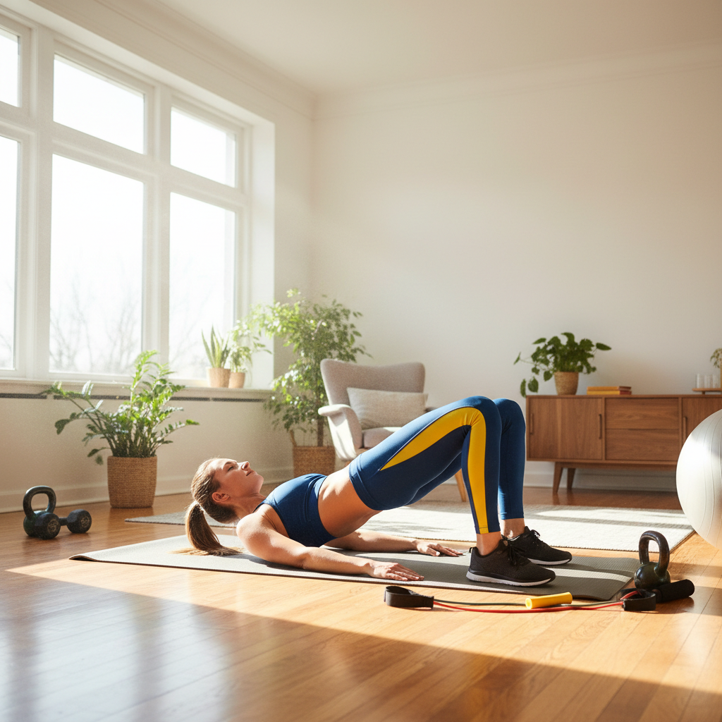 Glute Bridges: Your Home Solution for Lower Back Pain Relief